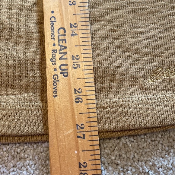 Eddie Bauer Cozycore Crew Neck L/S Cotton Knit  Sweater Autumnal Gold Size XL - Picture 8 of 11